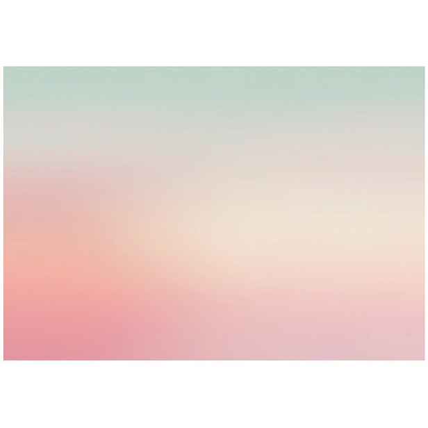 Fototapeta Dívka Růžový Gradient Pastel Do Dětského Pokoje 300x210