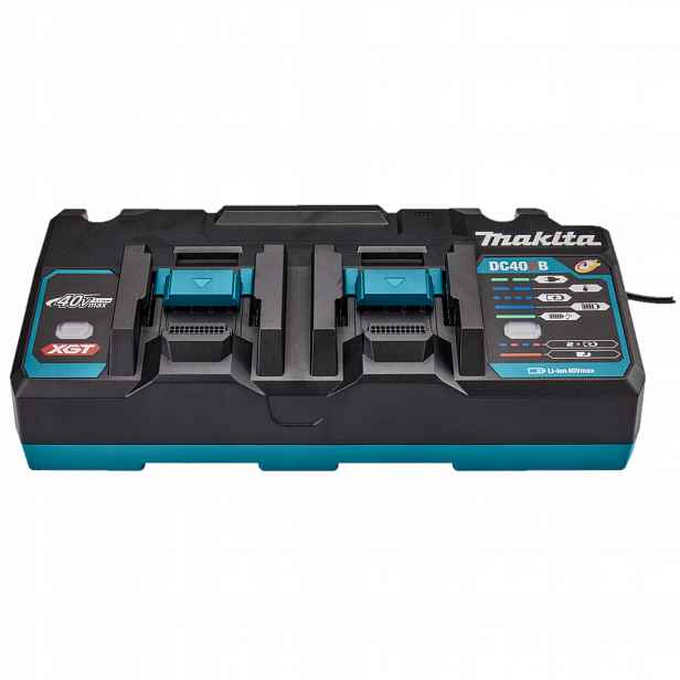 Makita 191N09-8 Dvouportová Dvojitá Rychlonabíječka 40V Max Xgt DC40RB
