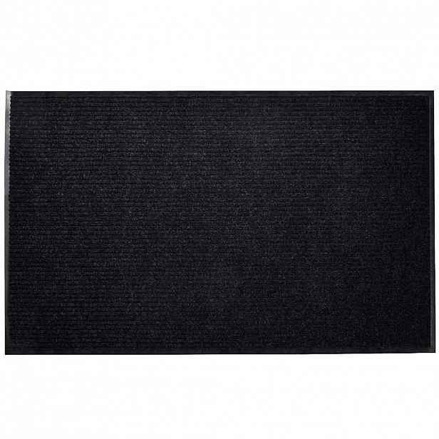 vidaXL Rohožka černá 90x120 cm PVC