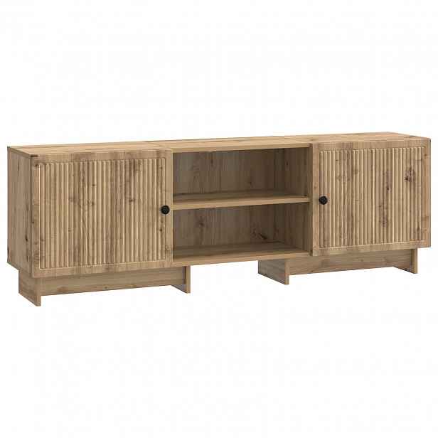 vidaXL Televizní skříň 150 x 31 x 50 cm Dub artisan Dřevěný materiál