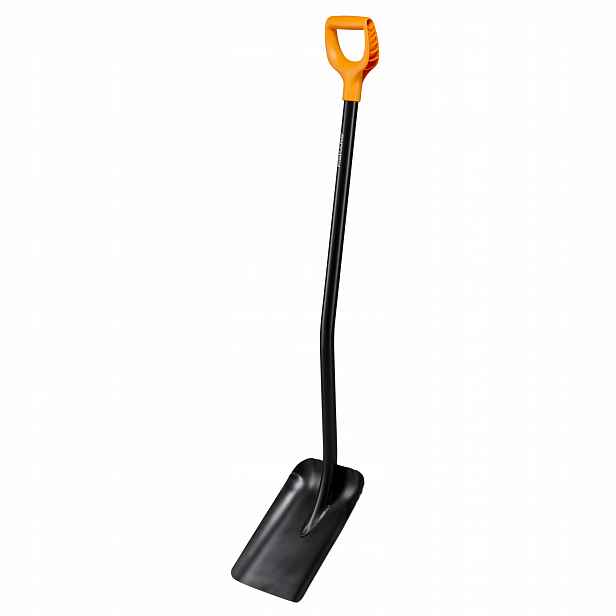 Fiskars Solid Kovová lopatka na obilí a písek z uhelného štěrku 127 cm