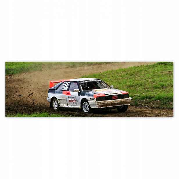 Plakáty 200x66 Audi Quattro v terénu