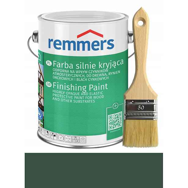 Remmers Deckfarbe barva 5L Zeleň lahvová