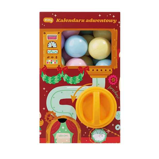 Adventní kalendář s hračkami Eloy, 24 dílků