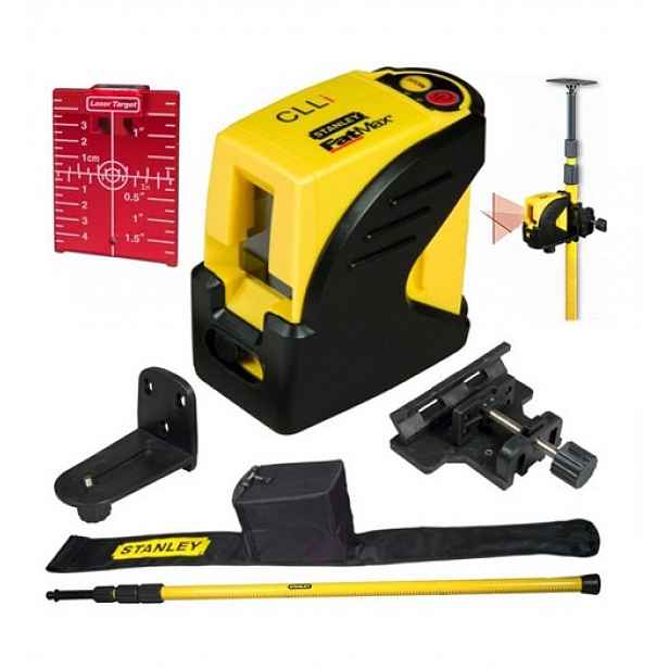 křížový laser stanley fatmax CLLI Max samonivelační sada s tlumičem