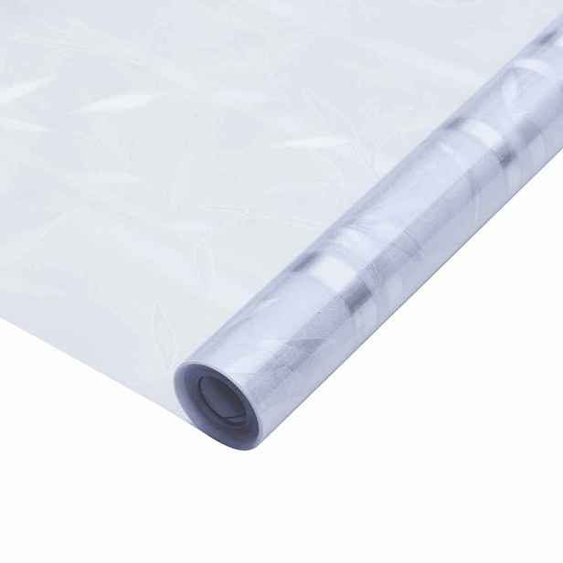 vidaXL Okenní fólie 4 ks matné bambusový vzor PVC