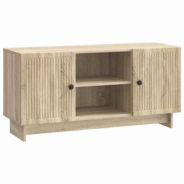 vidaXL Televizní skříň 102 x 34,5 x 50 cm Dub sonoma Kompozitní dřevo