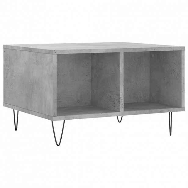vidaXL Konferenční stolek betonově šedý 60x50x36,5 cm kompozitní dřevo