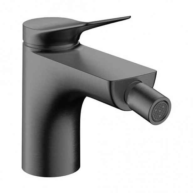 Hansgrohe Vivenis bidetová baterie s výpustí kartáčovaný černý chrom 75200340