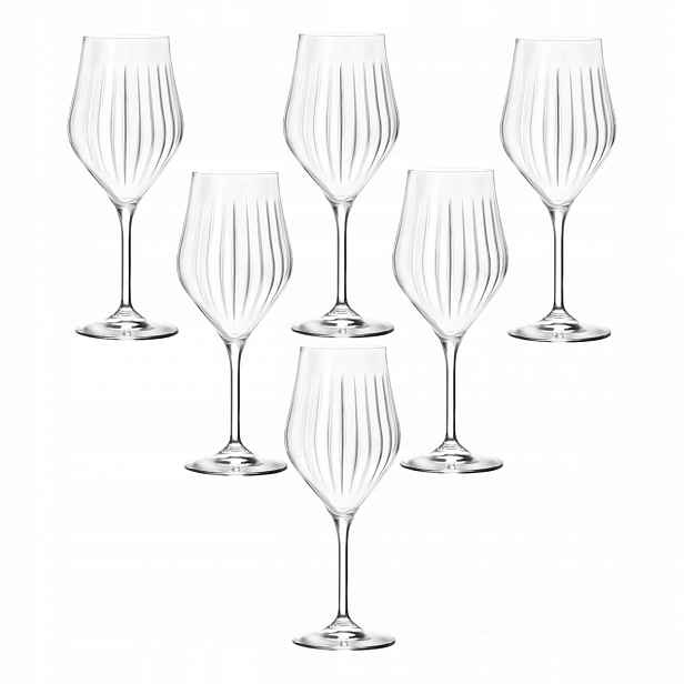 Křišťálové Skleničky na víno 6 kusů 400 ml Rcr Timeless