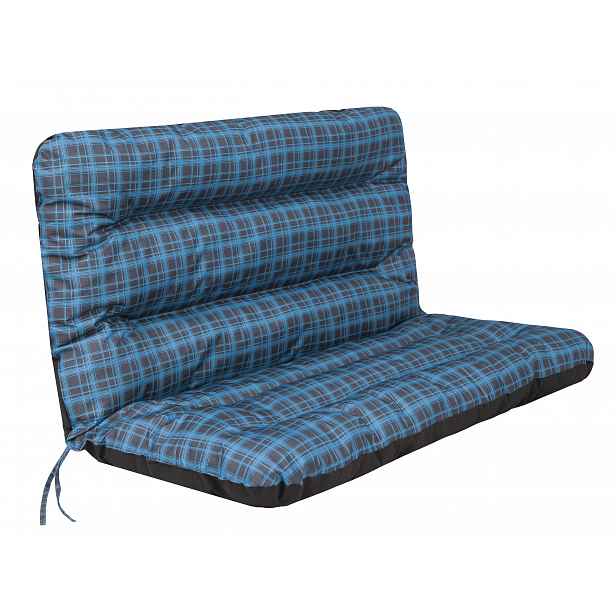 Polštář na zahradní houpačku, sedák, opěradlo, terasa, zahrada, 120 cm