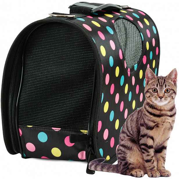 Transportní taška pro psa/kočku TOTBAG XL, černá