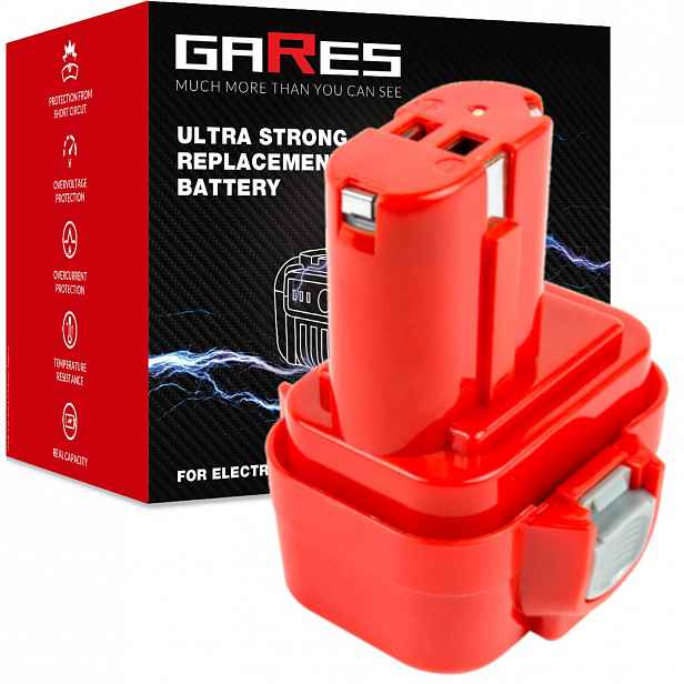 Baterie Akumulátor pro Makita 6226DWBE 9133 9135 91xx 9,6V 3Ah