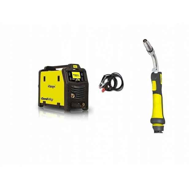 Svářečka GeniMig 240DP LCD pro Mig, Mma a LiftTig