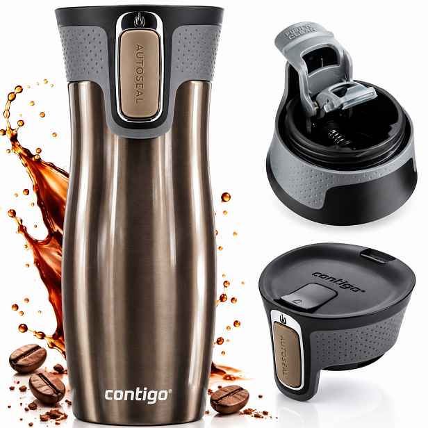 Termohrnek Contigo West Loop 2.0 Na Kávu Do Auta Latte 470 ML