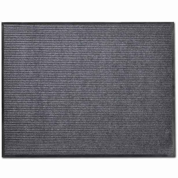 vidaXL Rohožka šedá 90x60 cm PVC