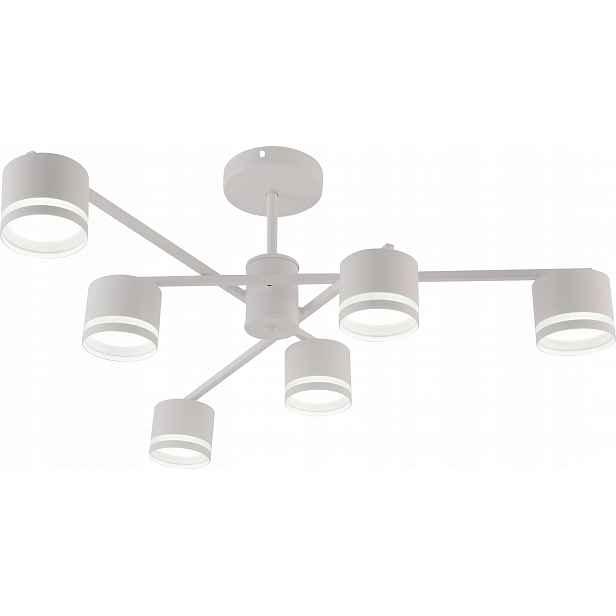 Bílý Stropní Lustr 6xGX53 Moderní Minimalistický Vargo DL1270