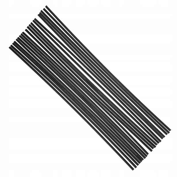 Fiber tyčinky pro difuzory černé 25 cm 500 kusů