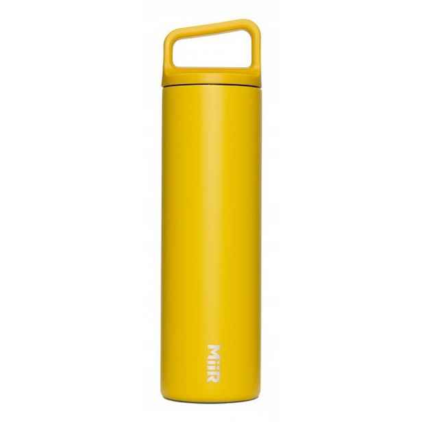 Termoláhev ocelová uzavíratelná Miir Wide Mouth 590 ml žlutá