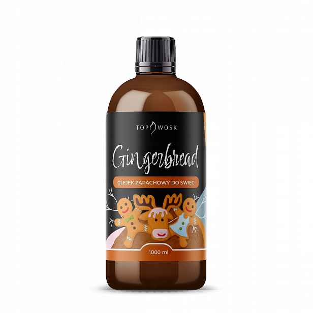 Vůně do svíček vosku parafínu vonný olej Perníček 1000 ml