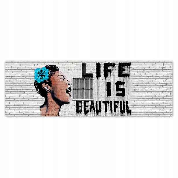 Plakáty 200x66 Banksy Life jsou krásné