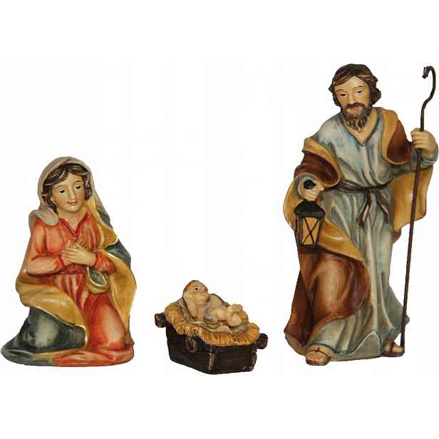 Krásná Svatá Rodina do Betléma – pro figurky o výšce 12 cm