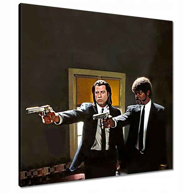 Obrazy 70x70 Samuel Jackson a Travolta
