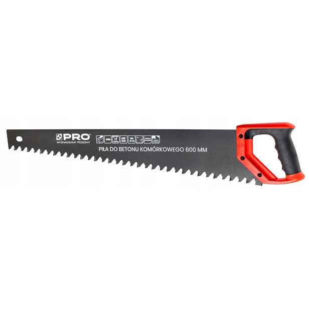 Pila na Betonu 600 mm 17 zubů z teflonu Hrc 50-56 Pro