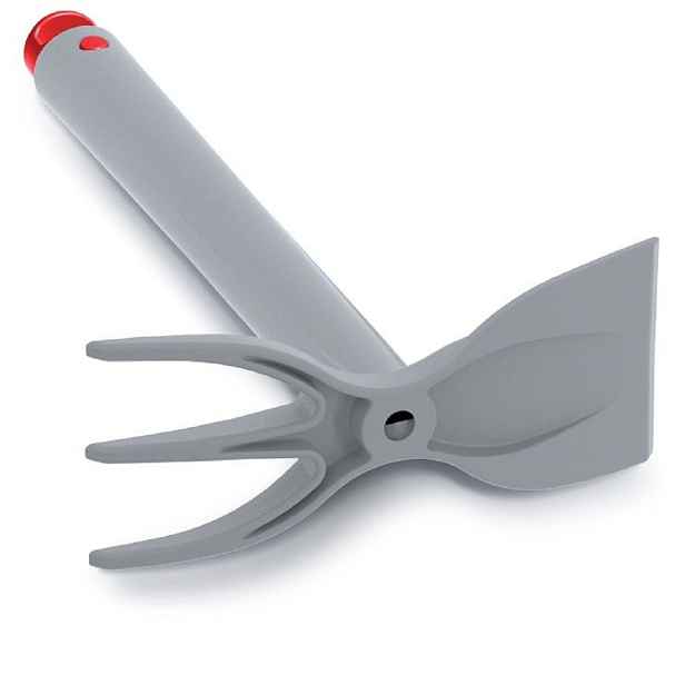 PROSPERPLAST Motyčka R HOE PLUS šedá 30,9cm (odolný ABS plast)