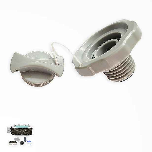 Šroubovací ventil do lázní Lay-z-spa Hollywood AirJet 6001F 180x66 cm Bestway nový