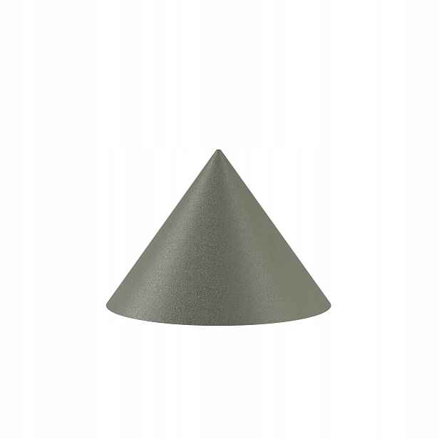 Stínidlo na lampu šedé, kovový kužel 35 cm Nowodvorski