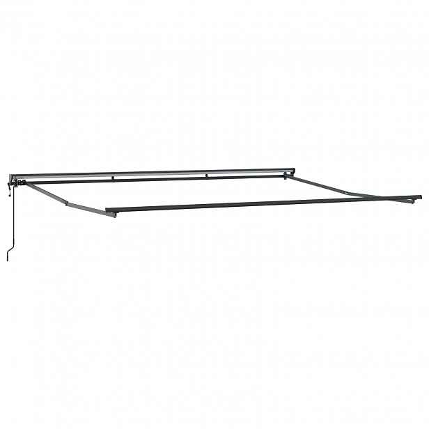 vidaXL Electric Awning Frame 4 x 2 m Antracitová
