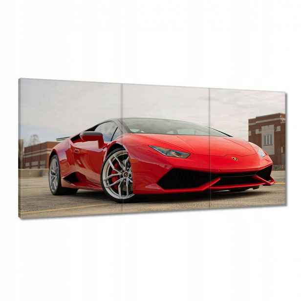 Obrazy 120x60 Červené Ferrari