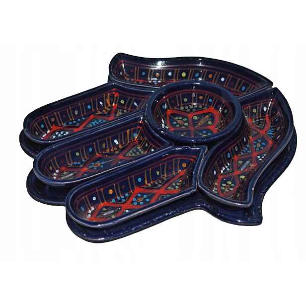 Meze Set pro Mezze Meze Fatima Maroko Tunisko Hamsa