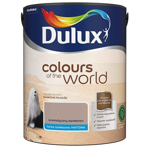 Dulux Colours Of The World Barva Emulzní Barva Aromatický Kardamon 5L