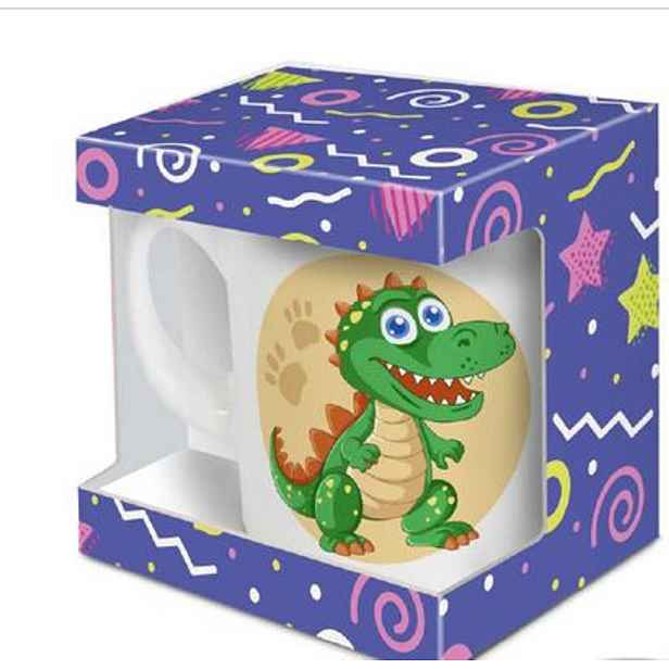 hrnek 100ml DINOSAURUS, dětský, DB, keramika