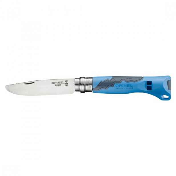 N°07 kapesní nůž s píšťalkou, nerezová ocel, 8 cm, "Outdoor Junior", B