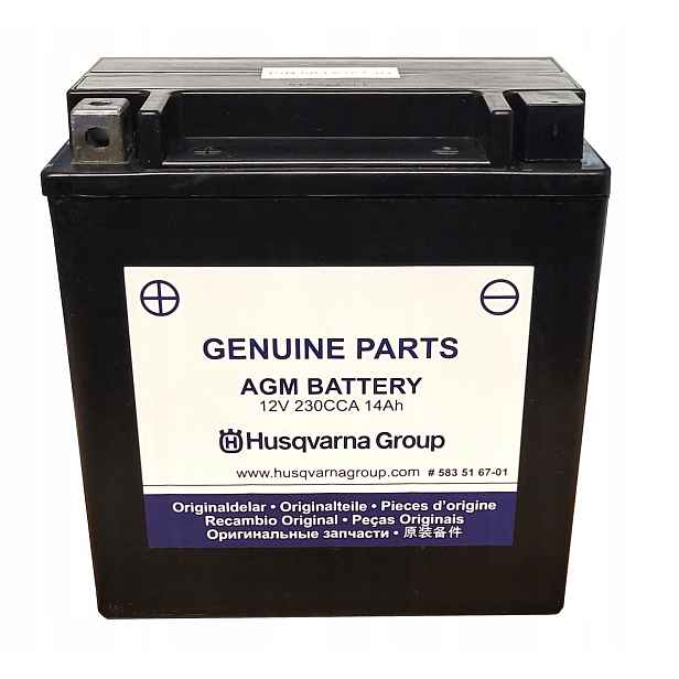 Originální Gelový Akumulátor Husqvarna 12V 14Ah