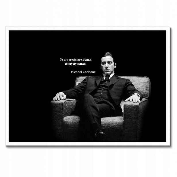 Plakáty v rámu 70x50 Godfather Michael Citáty