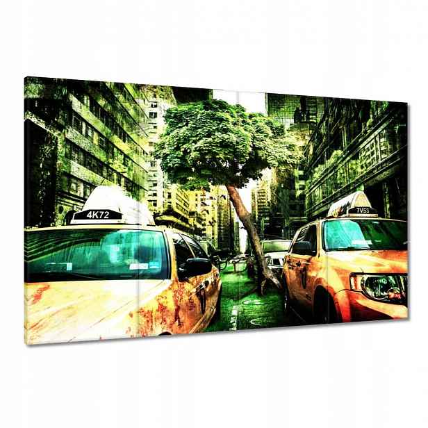 Obrazy 120x80 Zelený New York