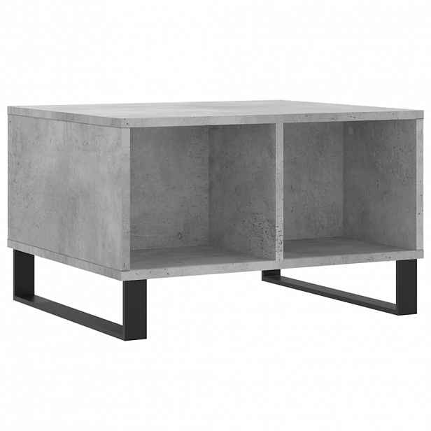 vidaXL Konferenční stolek betonově šedý 60x50x36,5 cm kompozitní dřevo