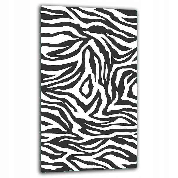 7v1 Skleněná Ochranná Deska Na Indukci 30x52 Zebra