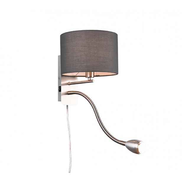 Nástěnná lampa Trio Hotel nikl 271170211