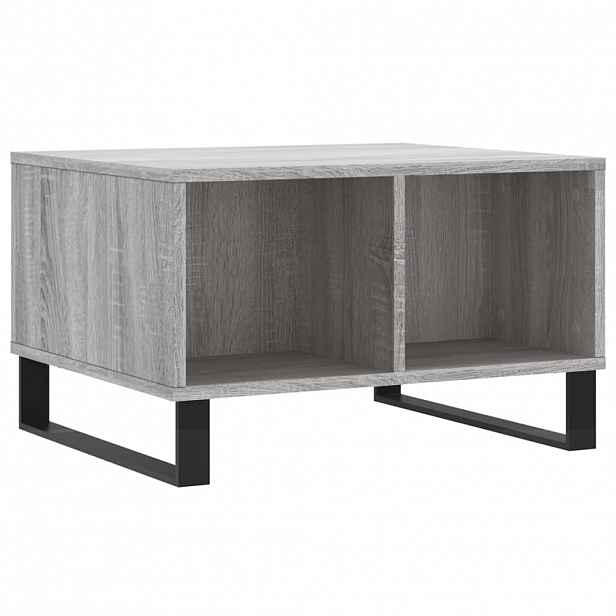 vidaXL Konferenční stolek šedý sonoma 60x50x36,5 cm kompozitní dřevo