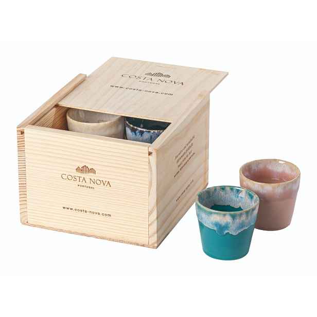 Kameninové šálky v sadě 8 ks na espresso 90 ml Grespresso – Costa Nova