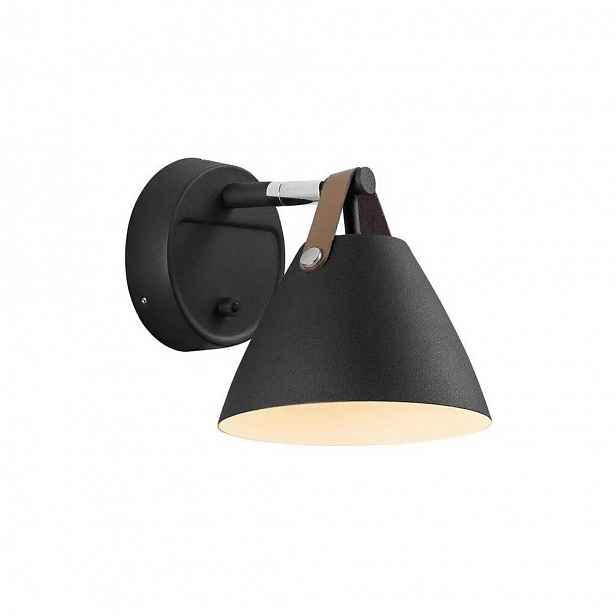Nástěnná lampa Strap 15 Nordlux černá GU10 8 W