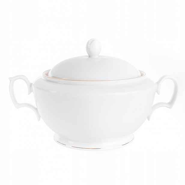 Porcelánová polévková váza MariaPaula Zlatá linka 2700 ml