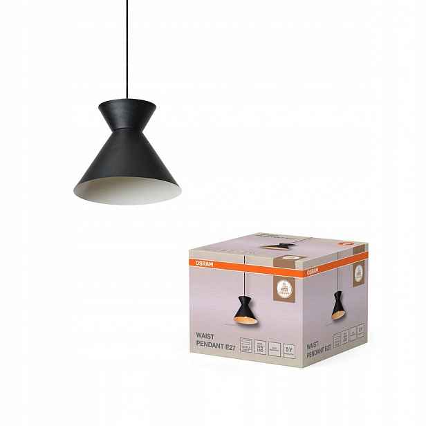 Závěsná stropní lampa E27 Dekorativní černá Decor Osram