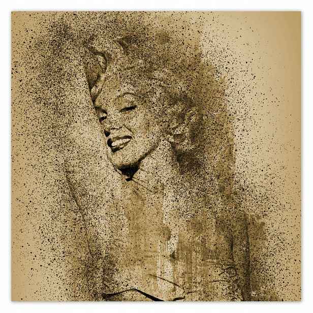 Plakáty 140x140 Marilyn Monroe Herečka