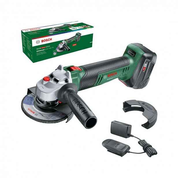 Bosch - 18V AKU úhlová bruska 125 mm, 1x aku 4,0 Ah Li-Ion, nabíječka 06033E5004